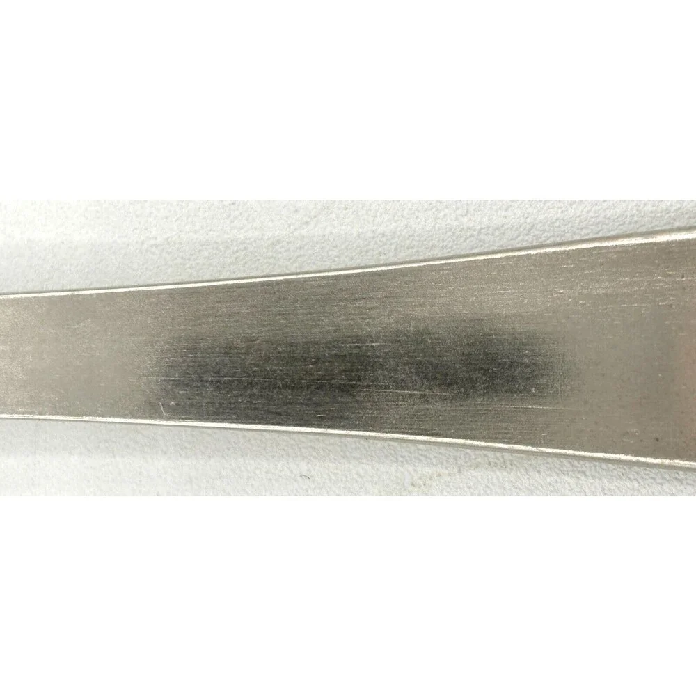 Vintage Silver Plated Salad‎ Serving Fork (Spork) and Spoon Made in Italy 9”